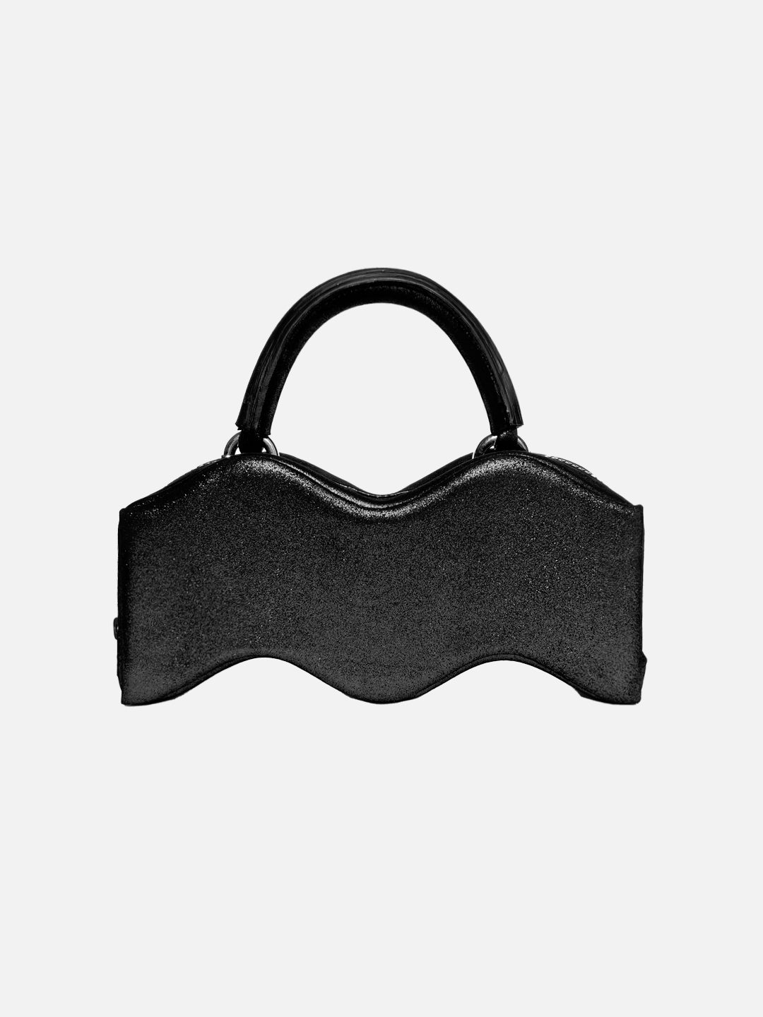Wavy noire pailletée
