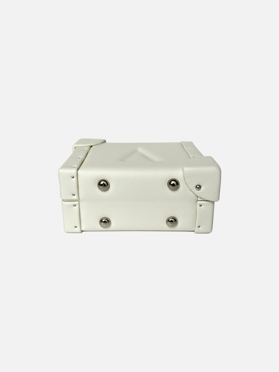 mini malle blanche